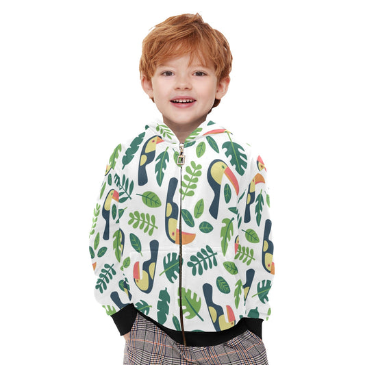 Toucans - Junior Boys Zip Up Hoodie