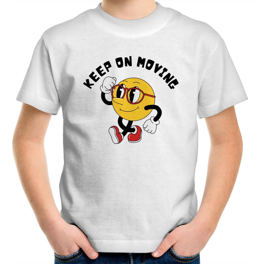 Keep On Moving - Kids Youth T-Shirt