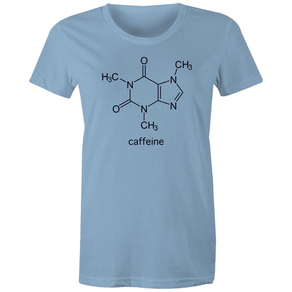 Caffeine Molecule - Womens T-shirt