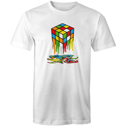 Melting Game Cube - Mens T-Shirt