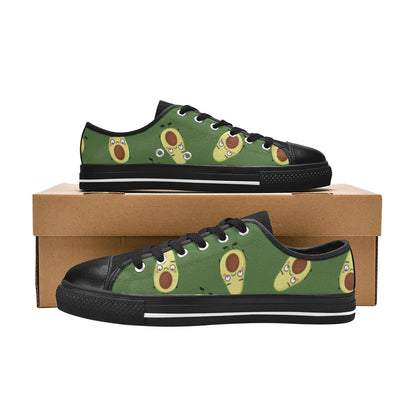 Avocado Characters - Men's Classic Canvas Shoes