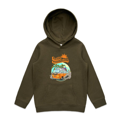 Hello Sunshine, Beach Van - Youth Supply Hood