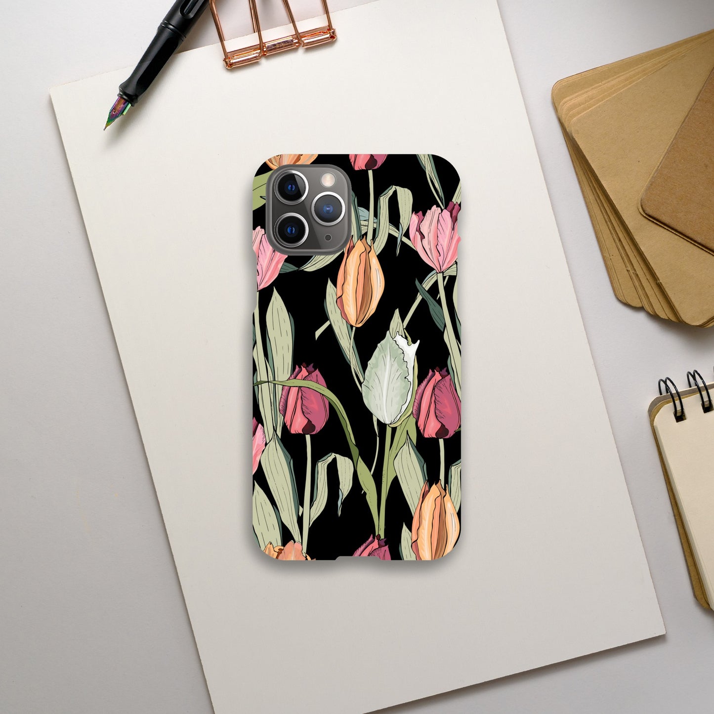 Tulips - Slim case Apple - iPhone 11 Pro Print Material Globally Fulfilled