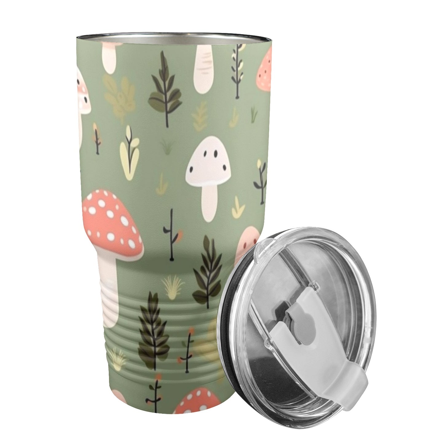 Toadstools - 30oz Insulated Stainless Steel Mobile Tumbler