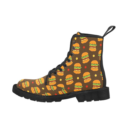 Burgers - Martin Boots for Men (Black)