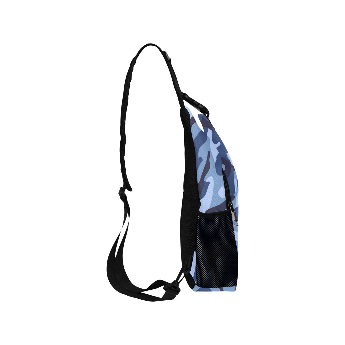 Blue Camouflage - Cross-Body Chest Bag Cross-Body Chest Bag Printed Offshore