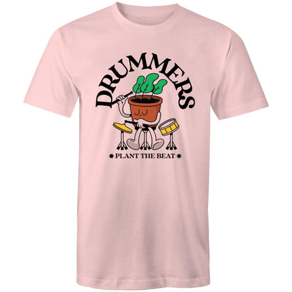 Drummers Plant The Beat - Mens T-Shirt