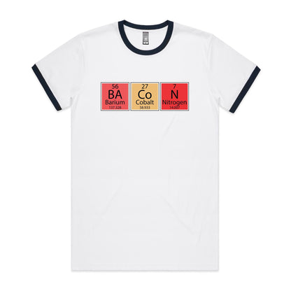 Bacon Periodic Table - Staple Ringer Tee