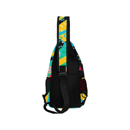 Bright And Colourful - Cross-Body Chest Bag Cross-Body Chest Bag