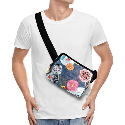 Abstract Floral - Belt Bag Belt Bag Plants Printed Offshore