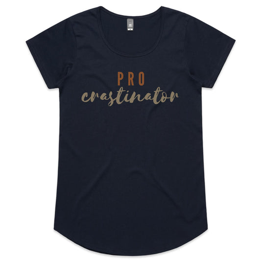 Procrastinator - Womens Scoop Neck T-Shirt