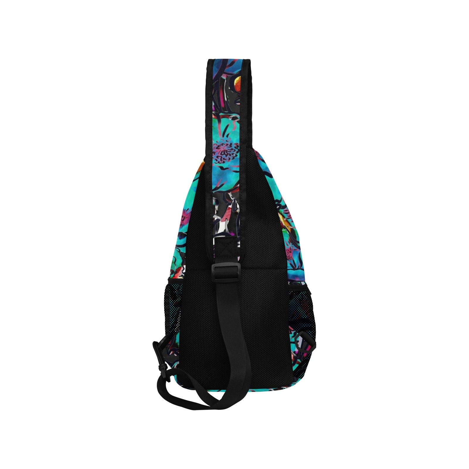 Floral Watercolour - Cross-Body Chest Bag Cross-Body Chest Bag