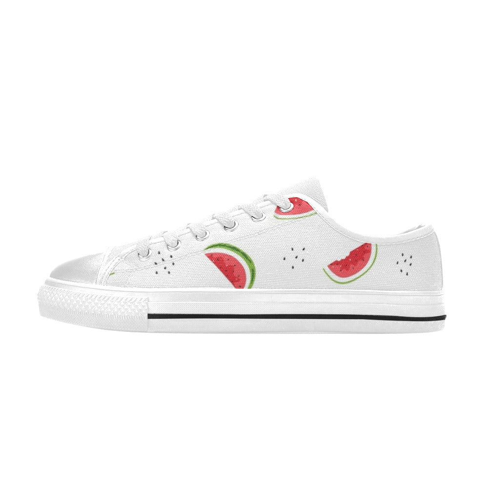 Watermelon - Women's Classic Canvas Shoes