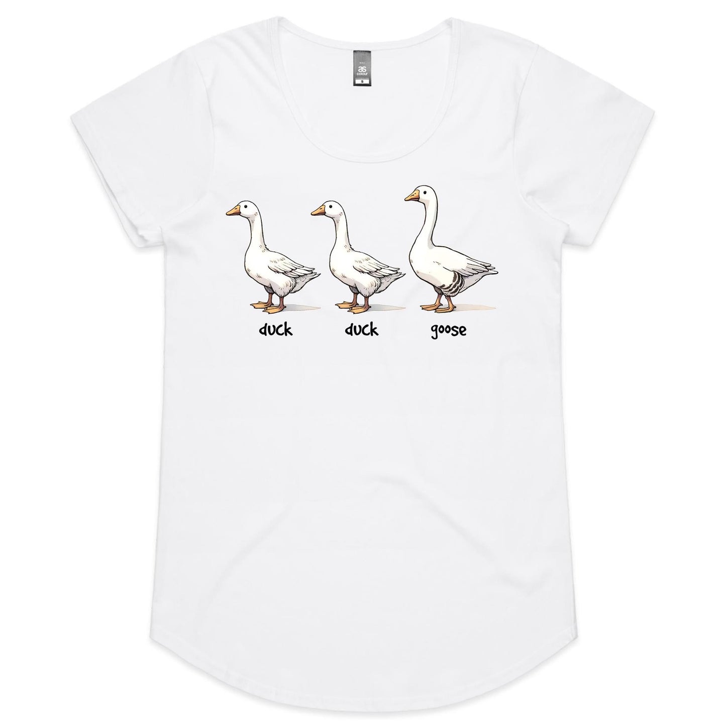 Duck Duck Goose - Womens Scoop Neck T-Shirt