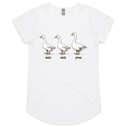 Duck Duck Goose - Womens Scoop Neck T-Shirt