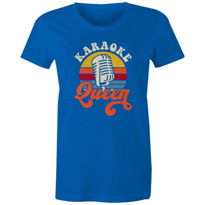 Karaoke Queen - Womens T-shirt