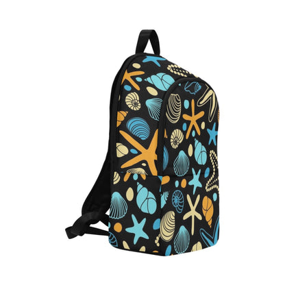 Starfish And Shells - Fabric Backpack for Adult Adult Casual Backpack Summer