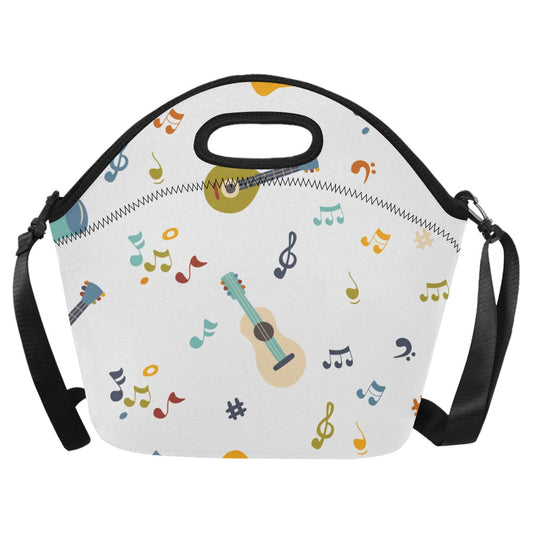 Guitar Music - Neoprene Lunch Bag/Large