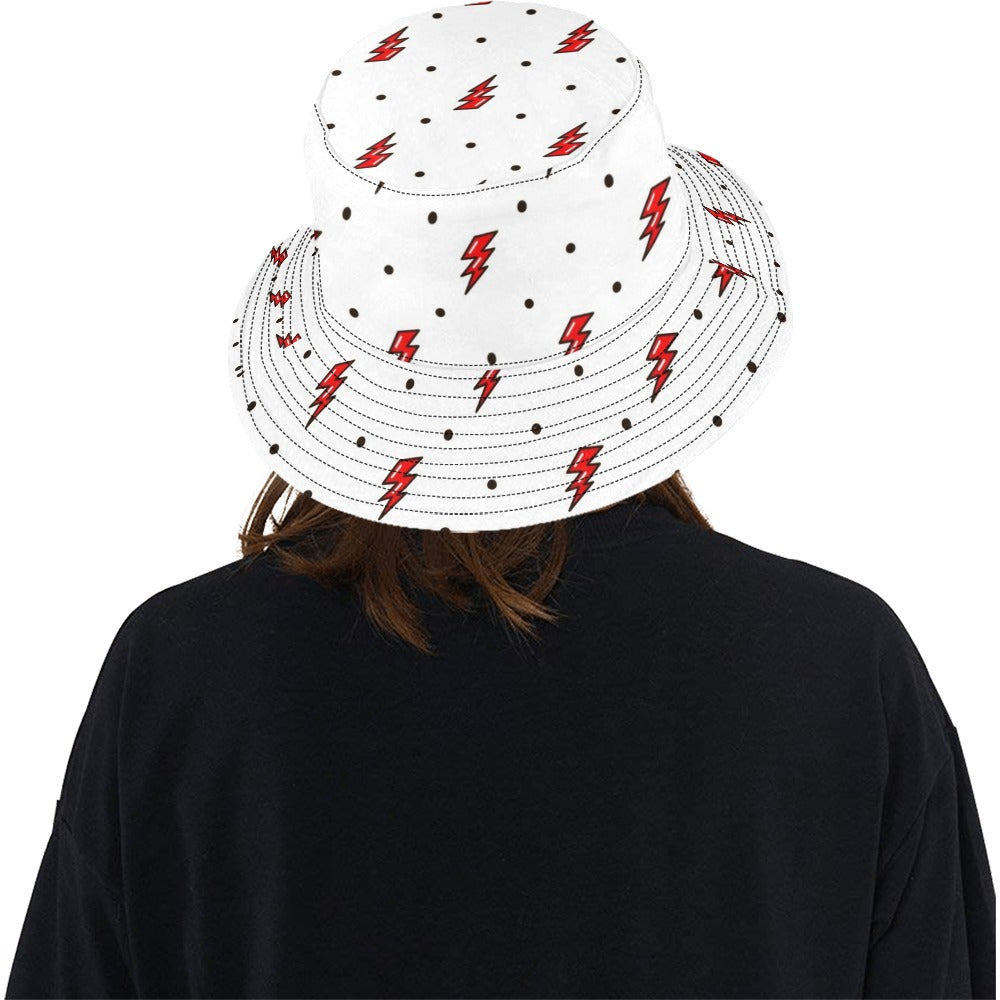 Red Lightning - Womens Bucket Hat