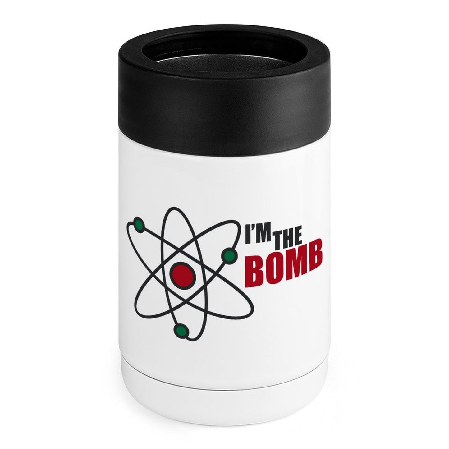 I'm The Bomb - Stainless Steel Can Cooler White One size Stainless Steel Can Cooler Printed Offshore Science