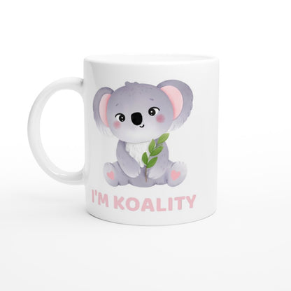 I'm Koality - White 11oz Ceramic Mug Default Title White 11oz Mug animal