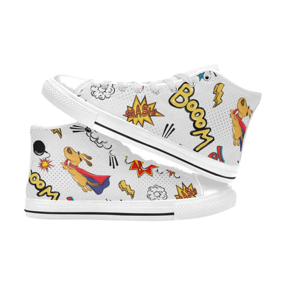 Superdog - Men's High Top Canvas Shoes