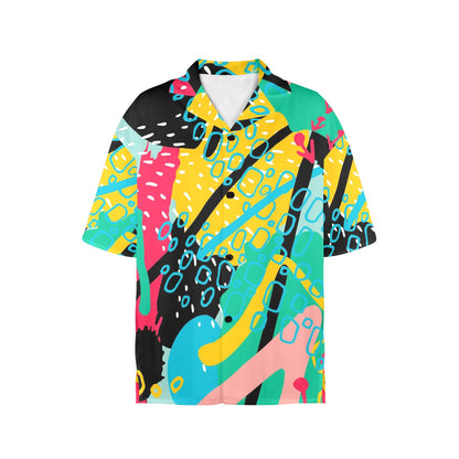 Bright And Colourful - Womens Hawaiian Shirt