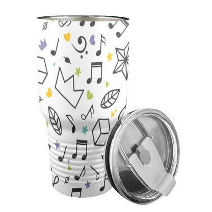 Music Time - 30oz Insulated Stainless Steel Mobile Tumbler