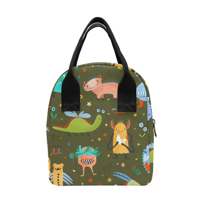 Monsters - Lunch Bag Lunch Bag Printed Offshore Sci Fi