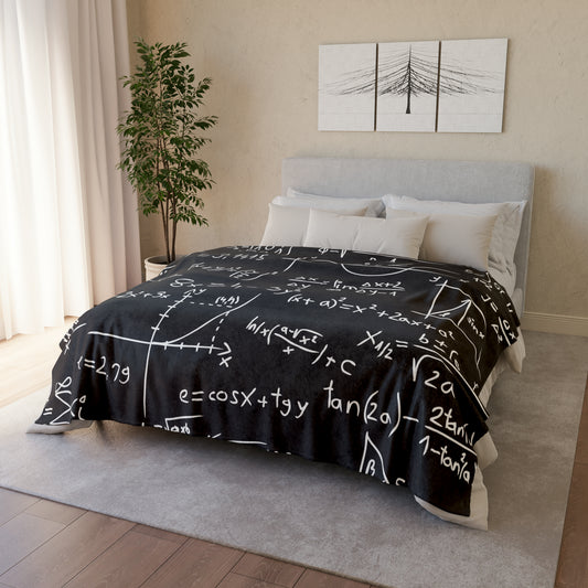 Equations - Soft Polyester Blanket 60" × 80" Blanket