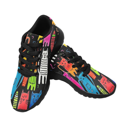 Colourful Cats - Kids Sneakers