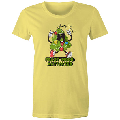 Christmas Feast Mode Activated - Womens T-shirt