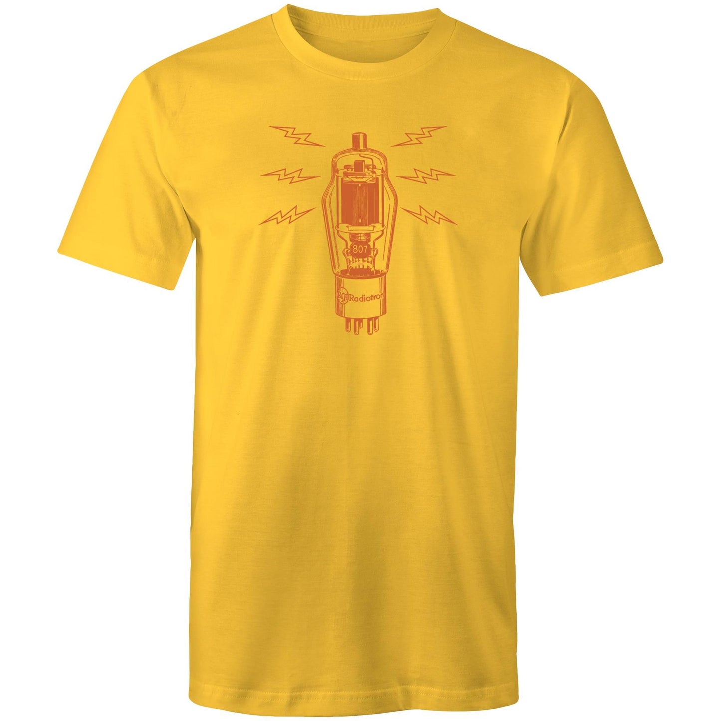 Vintage Tube Valve, Guitar Amp Vacuum Tube - Mens T-Shirt