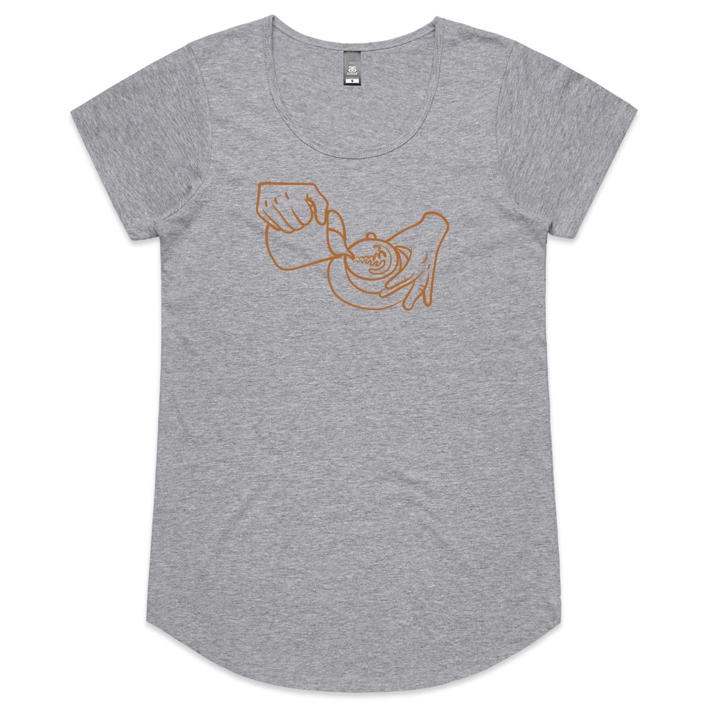 Barista, Coffee - Womens Scoop Neck T-Shirt