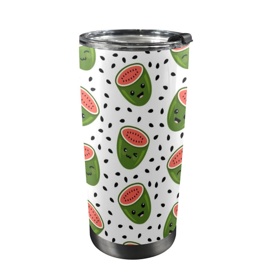 Happy Watermelon - 20oz Travel Mug / Tumbler