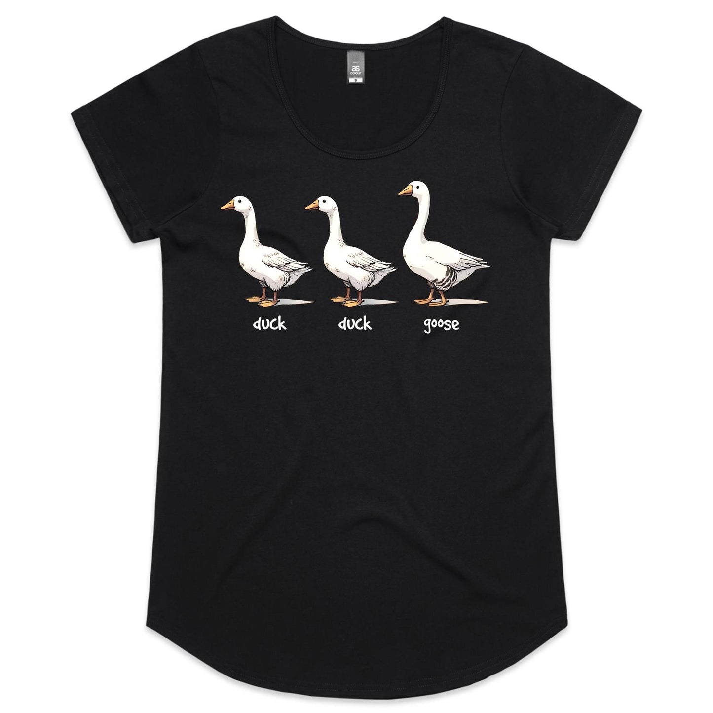 Duck Duck Goose - Womens Scoop Neck T-Shirt