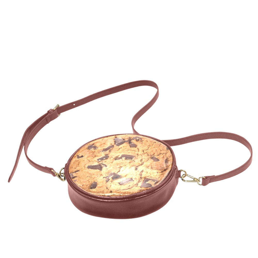 Chocolate Chip Cookie - Round Sling Bag