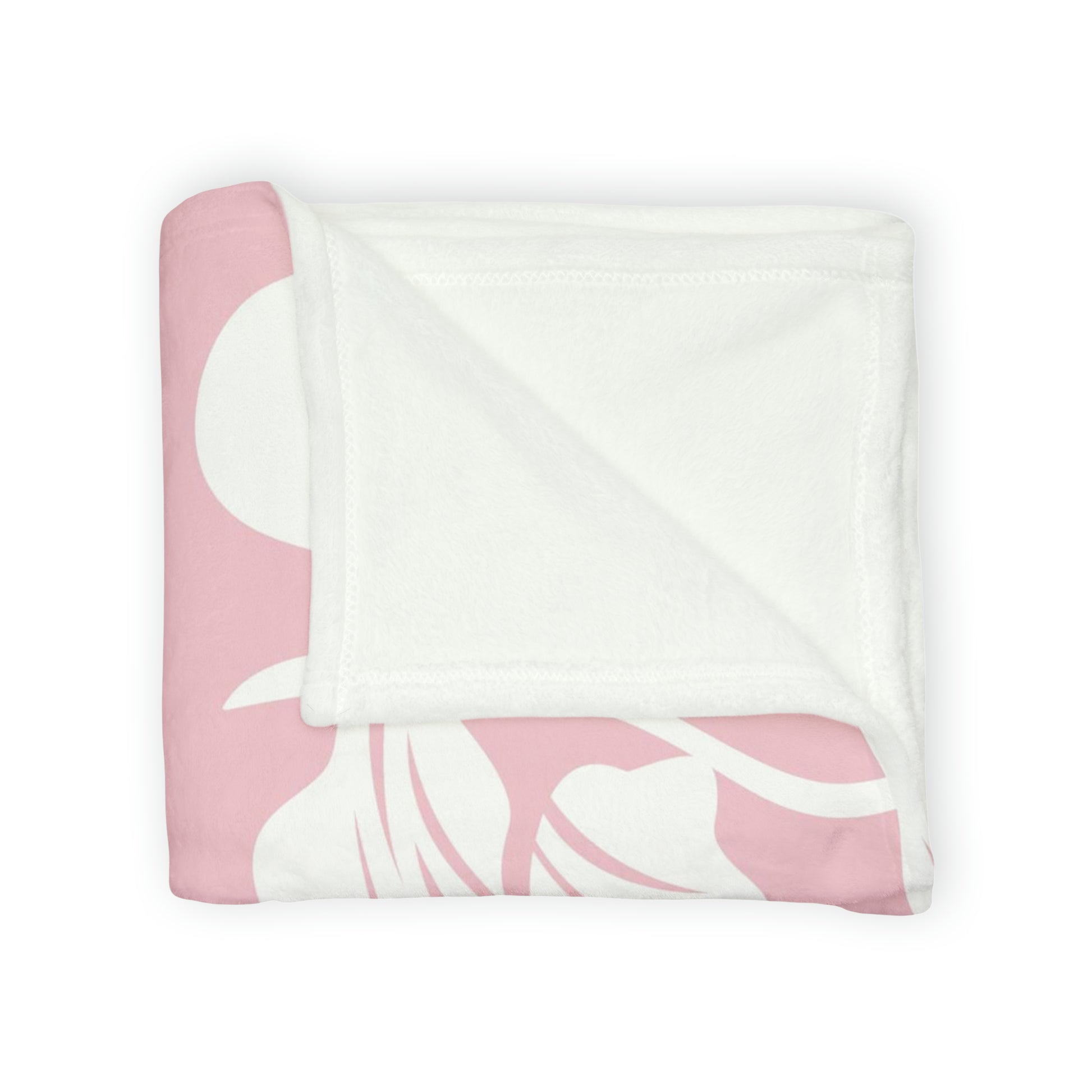 Pink Hibiscus - Soft Polyester Blanket Blanket