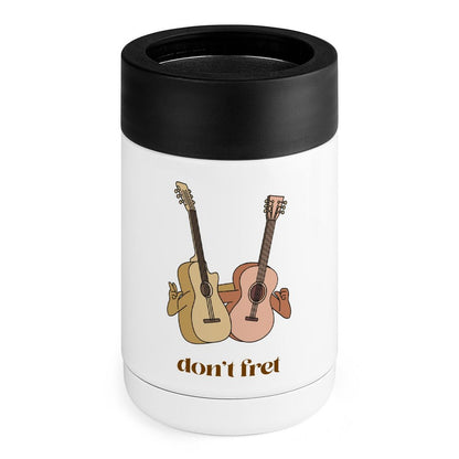 Don't Fret, Guitars - Stainless Steel Can Cooler