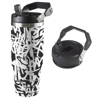 Graffiti - 30oz Tumbler with Top Handle