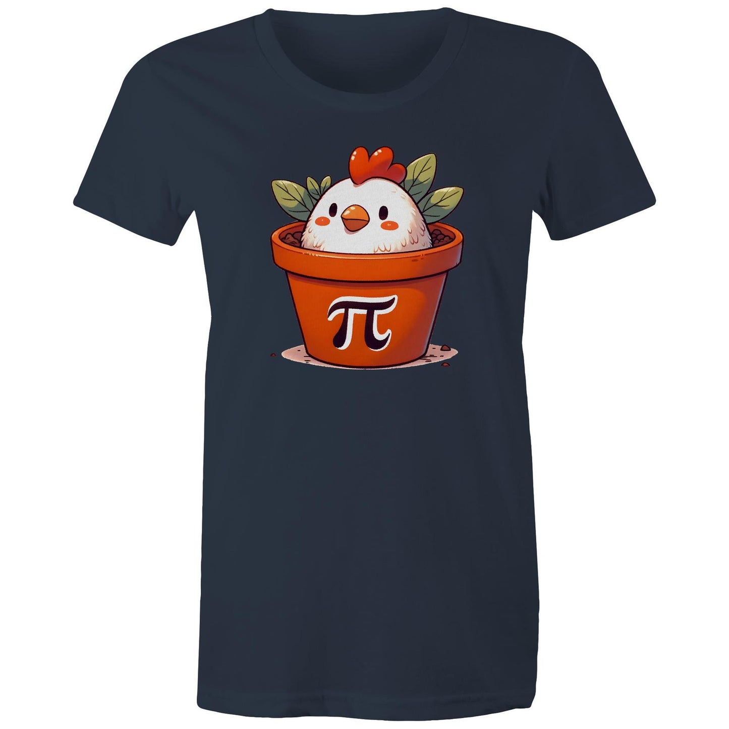 Chicken Pot Pi - Womens T-shirt