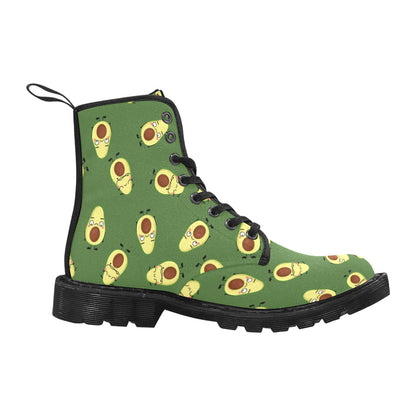 Avocado Characters - Martin Boots for Women (Black)