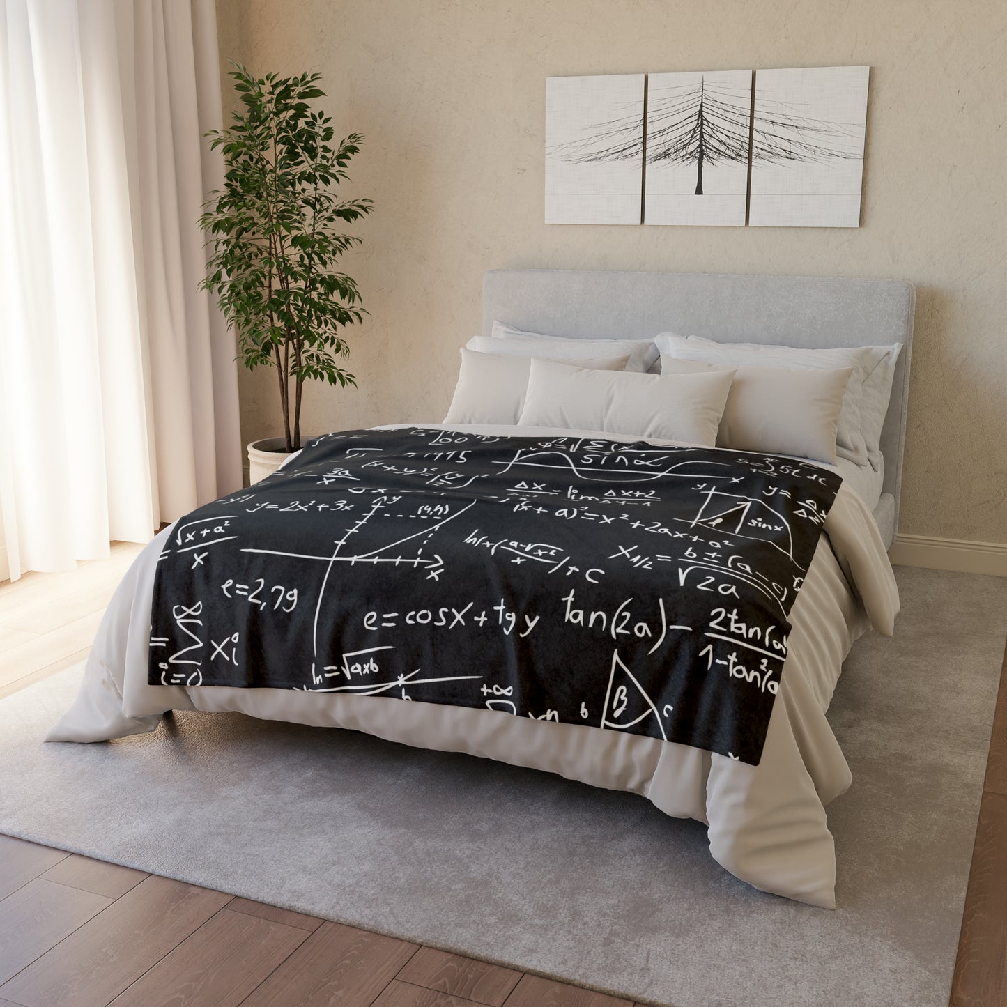 Equations - Soft Polyester Blanket 50" × 60" Blanket