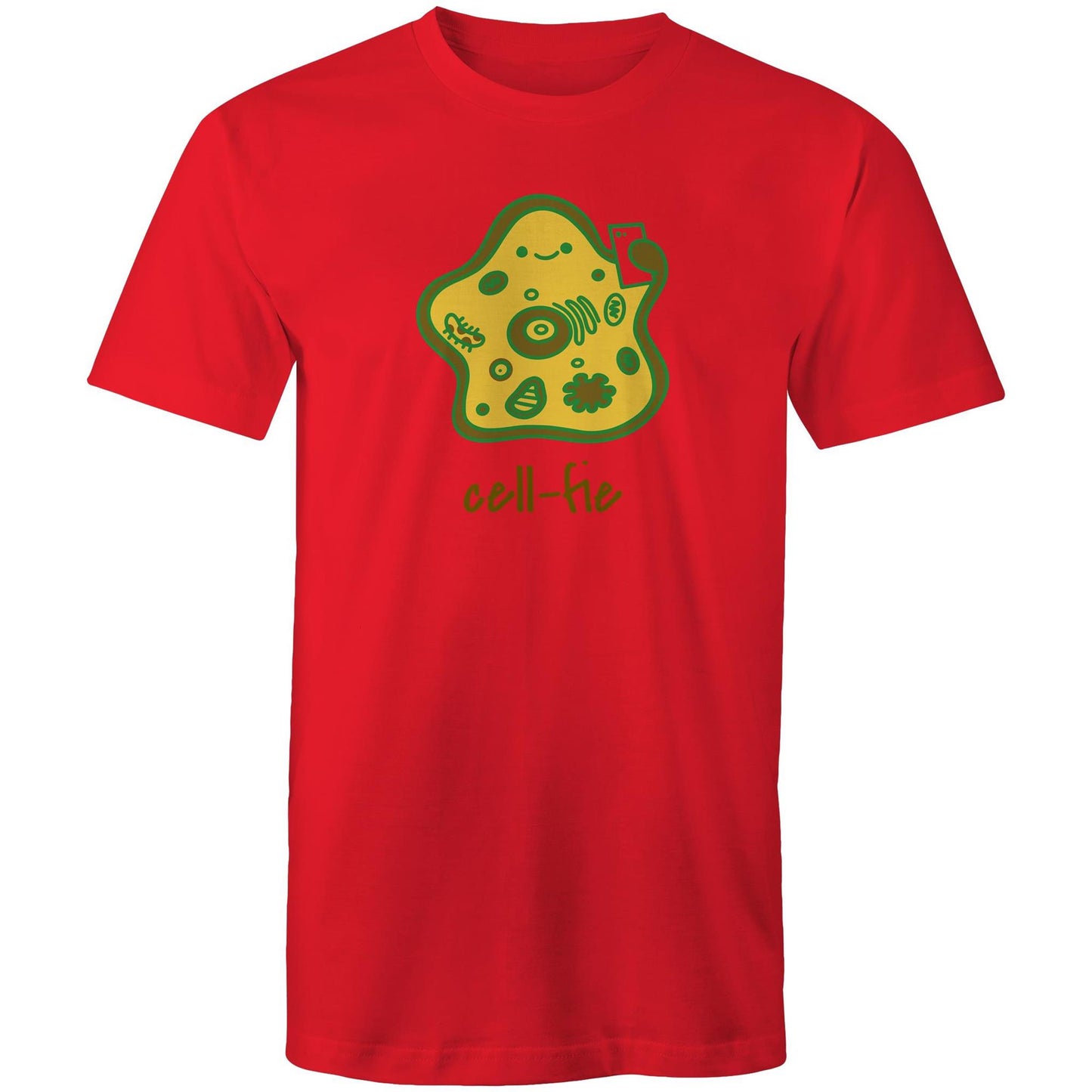 Cell-fie, Cell, Selfie - Mens T-Shirt