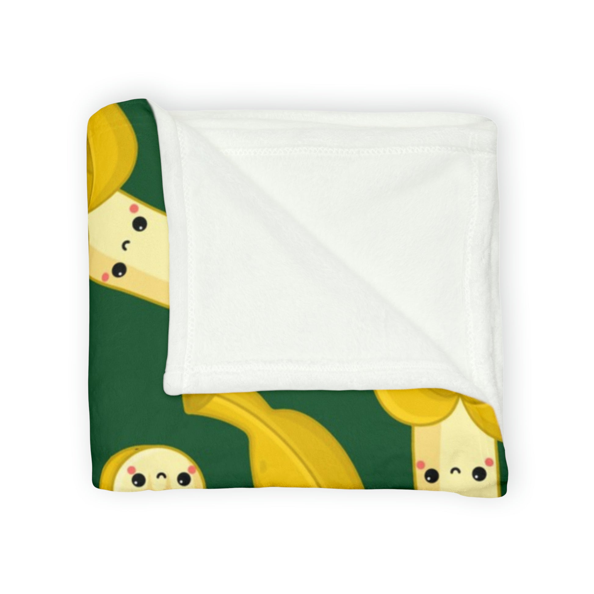 Happy Bananas - Soft Polyester Blanket Blanket Food