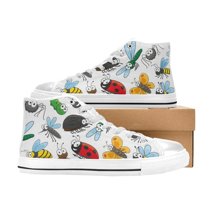 Little Creatures - Men's High Top Canvas Shoes