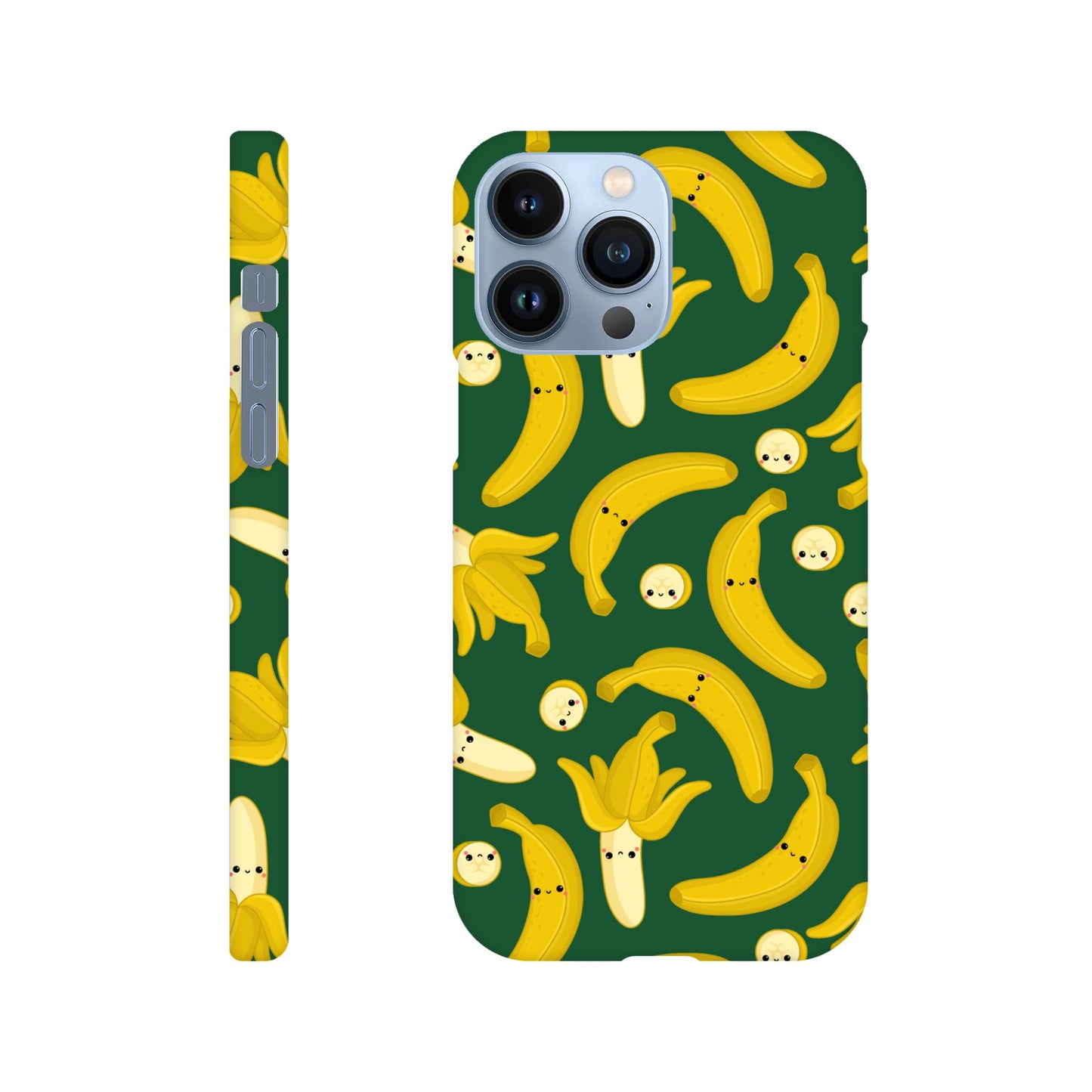 Happy Bananas - Phone Cases Slim case Apple - iPhone 13 Pro Max Print Material Globally Fulfilled