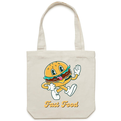 Fast Food - Canvas Tote Bag