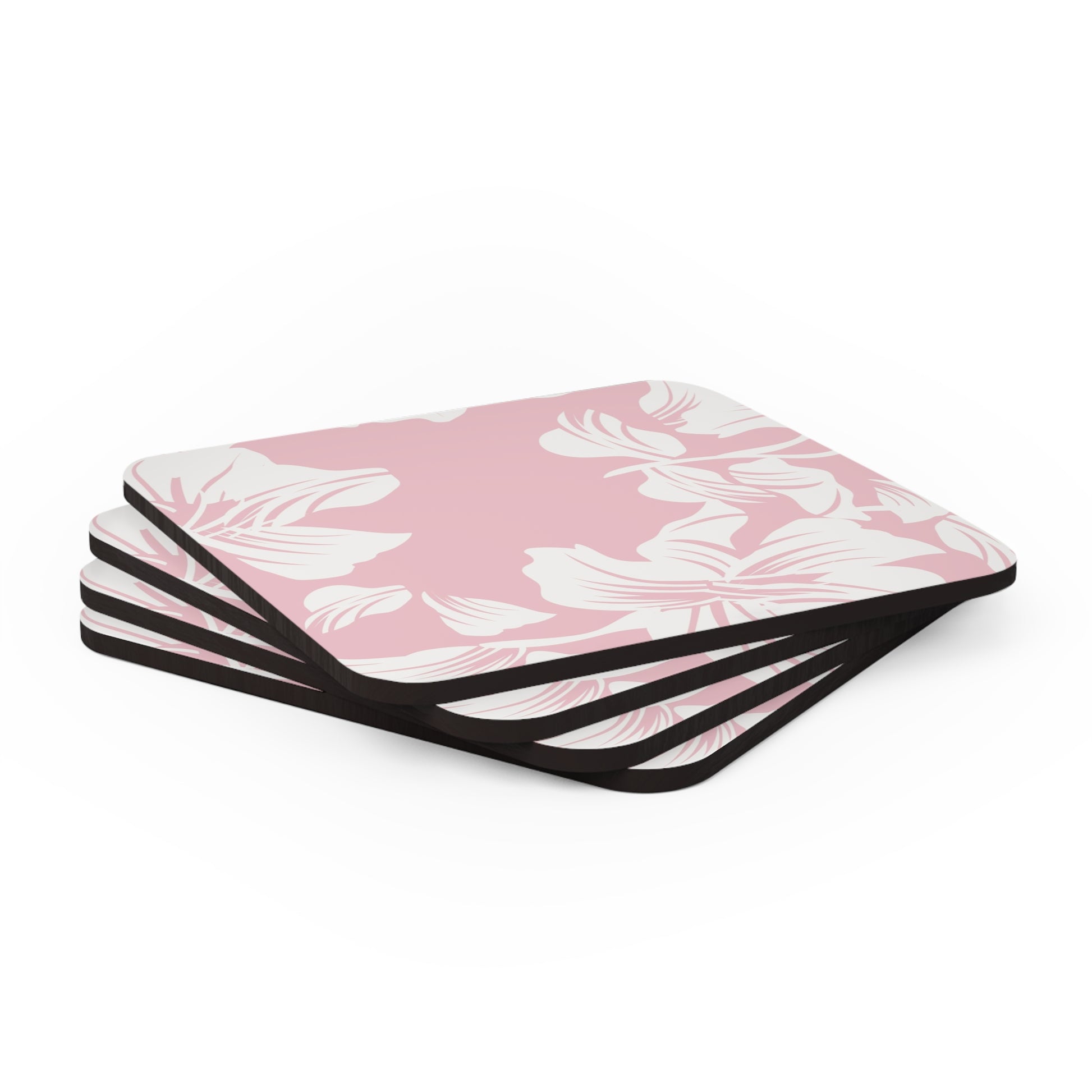 Pink Hawaiian - Corkwood Coaster Set Coaster