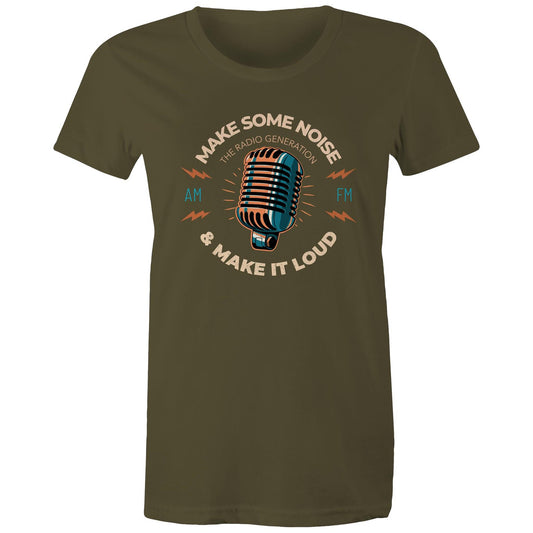 Make Some Noise - Womens T-shirt